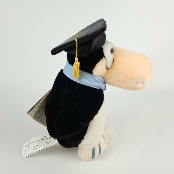 Vintage 1985 Dakin OPUS Yuppy Grad Bloom County Tie Plush 10" - Picture 4 of 11